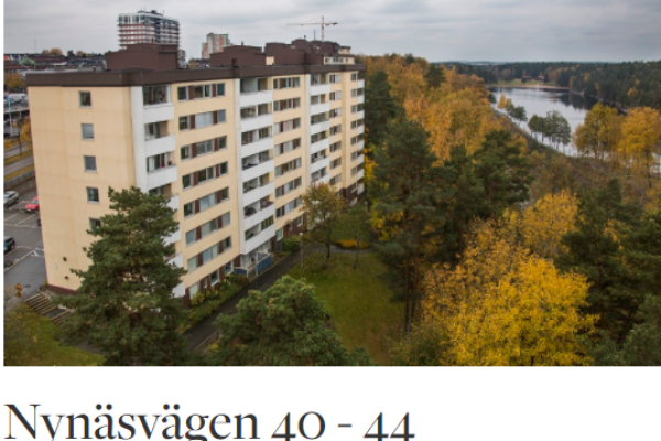 3 rum och kök, Handen — 11 165 kr/mån